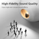 HiFi Type C With DAC Mic Headphones For Samsung Galaxy S24 S23 S21 S22 Note Ultra Wired Earphones 3.5mm Jack Earbud Headset - Image 3