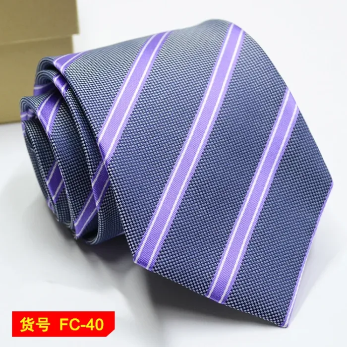 67 Styles Men's Ties Solid Color Stripe Flower Floral 7-8cm Jacquard Necktie Accessories Daily Wear Cravat Wedding Party Gift - Image 53