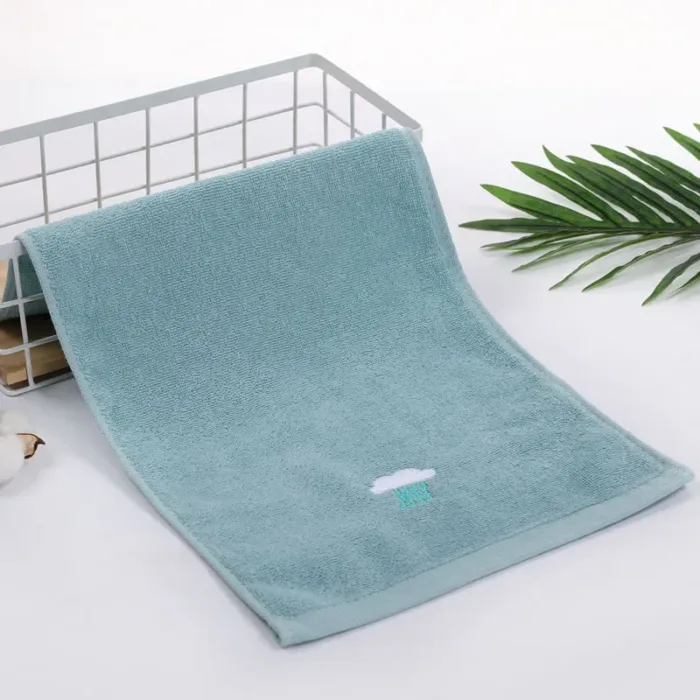 25*50cm Children Towels Baby Face Towel Soft Embroidered Absorbent Cotton Bath Towels for Newborn Kids Handkerchief Shower Stuff - Image 8
