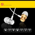 Metal 3.5mm wired earphone with mic In-Ear Headset For Mobile Phone PC Gaming Ultra Bass Super Sound Earbud Music Earphones - Image 3