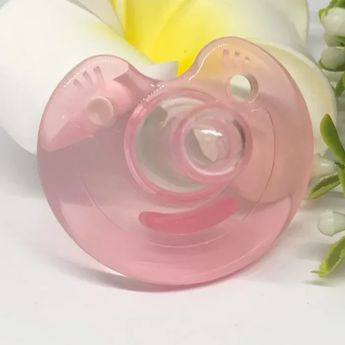 1pc All The New Young Babies Silicone Baby Pacifier  Smiling Face Gap Play Mouth Maternal And Child Supplies Plastic - Image 3