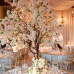 Artificial Flowers Cherry Blossom Sakura Garland Wedding Arch Garden Backdrop Home Party Decoration Silk Fake Plants Vine 230cm - Image 4