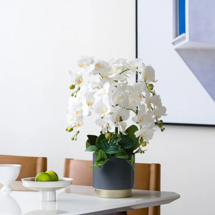 1PC/3PCS Artificial Butterfly Orchid Branches, DIY Vase Flower Arrangement, Holiday Wedding, Birthday Party Decoration - Image 2
