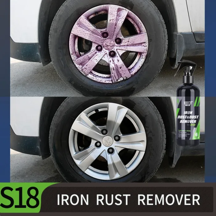 Rust Remover Spray HGKJ S18 Auto Hub Rust Removal Maintenance Iron Powder Remover  Car Refurbishment Polishing Kit - Image 1
