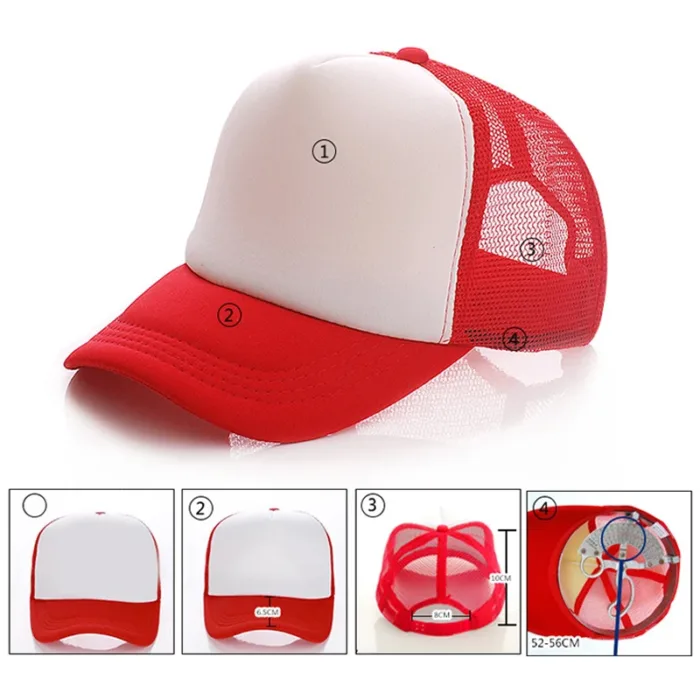 Classic Fashion Baseball Cap High Quality Travel Cap Summer Mesh Baseball Cap Breathable Men Women Hip Hop Hat Parent-child Caps - Image 5