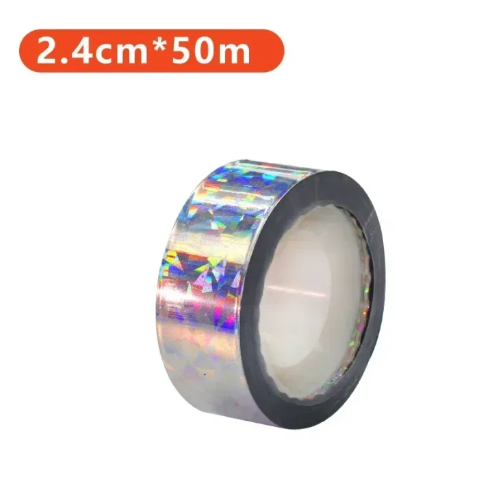 50M/80M/110M Bird Scarer Pigeons Repellent Anti Birds Tap Flashing Colorful Floral Garden Outdoor Crow Away Pigeons Repeller - Image 12