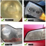 Car Headlight Restoration Polishing Kits Headlamp Scratch Remover Repair Cleaning Paste Remove Oxidation Headlight Polish Liquid - Image 4