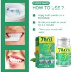 50ml Teeth Whitening Powder Toothpaste Remove Plaque Stains Cleaning Oral Hygiene Fresh Bad Breath Dental Bleaching Tools Care - Image 6