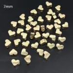 50Pcs/lot about 8mm Star Love Heart Gold Color Loose Spacer CCB Acrylic Beads DIY Jewelry Making Findings Charm - Image 6
