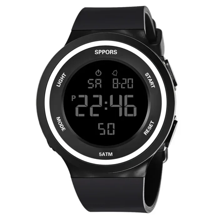 Waterproof LED Watches for Men Outdoor Sports Men Digital LED Quartz Alarm Men Wrist Watch Fashion Electronic Watch Relogio - Image 8
