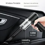 High Power Vacuum Cleaner, Mini Cordless, 2000PA Strong Suction, Rechargeable Portable Dust Collector, for Cars, Keyboard Gaps - Image 5