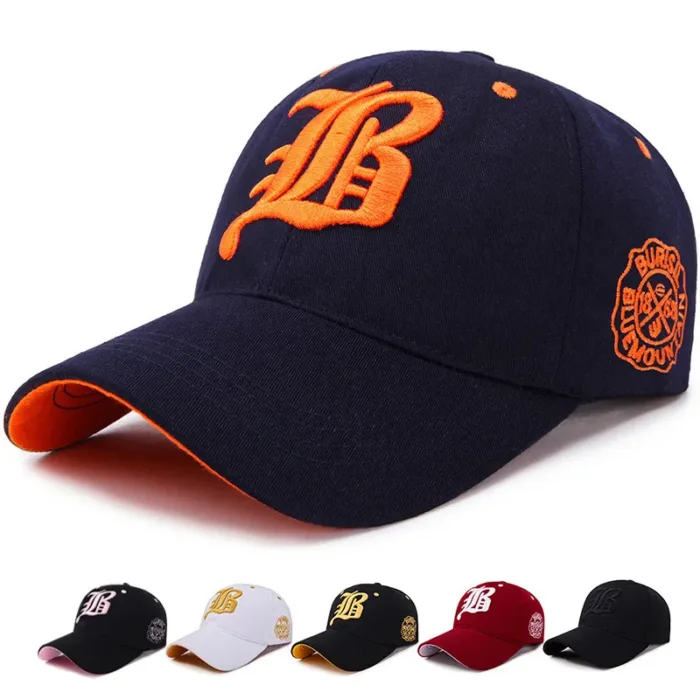 Men Women's Baseball Cap Summer Cotton Hat Embroidery Snapback Hip-Hop Cap Adult Sport Sun Hat Casual Gorra Hombre Visor Dad Hat - Image 1