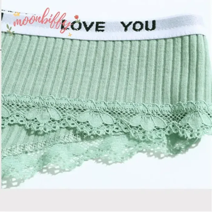 Thong Cotton Sexy Ladies Panties Women's Underwear Low Waist Solid Color Shorts Black Invisible Lace T-st - Image 5