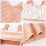 Teenager Girls Bra Kids Cotton Comfort Bras Baby Girl Solid Colors Top Child Casual Underwear for Girls Clothes for Sports Bra - Image 4