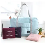Travel Bag Unisex Large Capacity Bag Luggage WaterProof Travel Accessories Flower Color Clothes Storage Nylon Foldable Handbags - Image 5