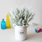 1 Bundle Lavender Artificial Flowers Romantic Provence Plastic Home Decorative Vase for Wedding Decor Grain Christmas Fake Plant - Image 4