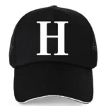 White Letter Mesh Caps Hats Summer Baseball Cap for Men Women Snapback Hats Casual Adjustable Black Hip Hop Caps Dad Casquette - Image 18