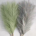 45cm Artificial Pampas Grass Bouquet Single fork Simulation Reed DIY Home Wedding Decoration Party Bedroom Artificial Flowers