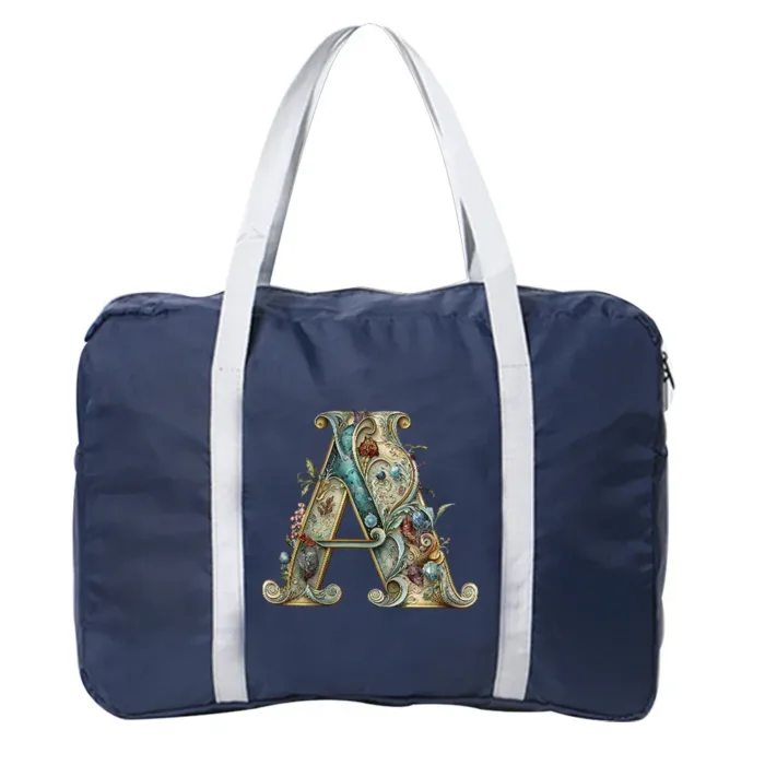 Boston Bag Travel Bag for Women Hand Luggage Tote Graphic Series Print Large Capacity Handbag Duffel Set Overnight for Lady Men - Image 21