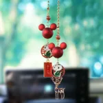 JSNYCar Interior Decoration Pendant Cute Mickey Head Rearview Mirror Pendant Decoration For Car Goods Car Interior Accessories - Image 6