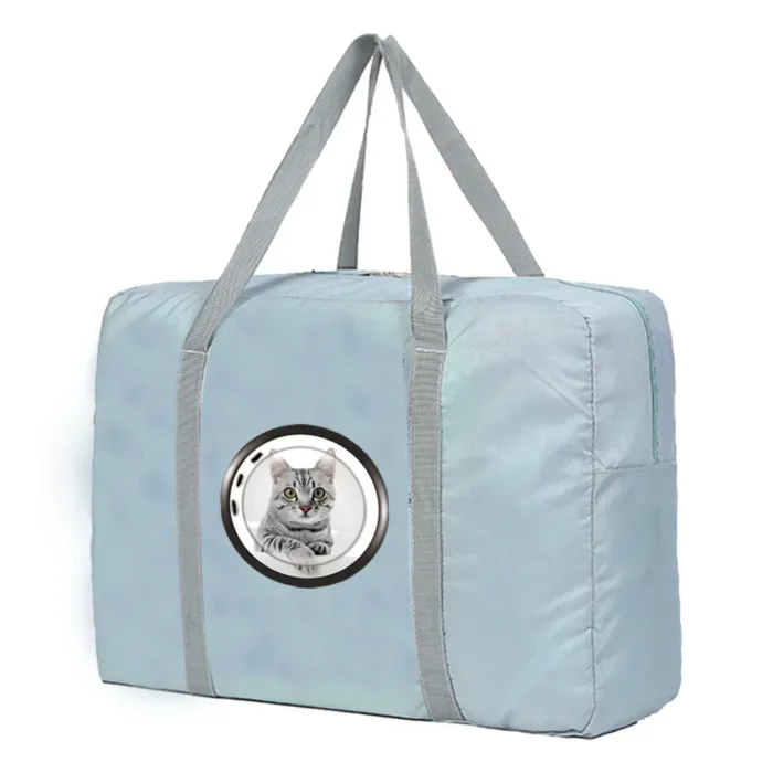 2023 Travel Bags Large Handbag Anime Print Foldable Clothes Organizers Garment Weekend Carry-on Luggage Bag Accessories Traveler - Image 28