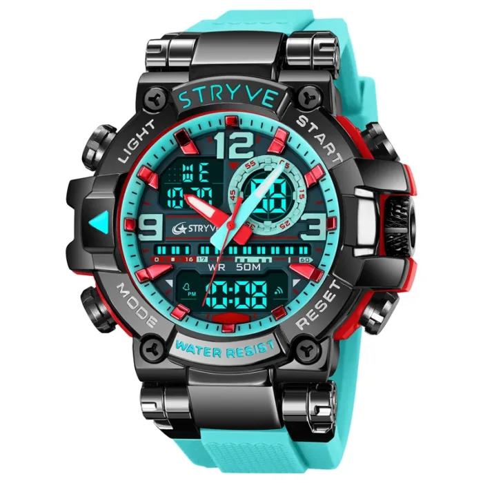 STRYVE Top Brand Men's Digital Watch Waterproof Sport Wristwatch for Men Military Electronic Watches High Quality Male Gifts - Image 11