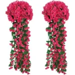 1PC Artificial Flowers Long Vine Rose Home Wedding Outdoor garden Arch Decorations Christmas Celebration photography party - Image 9