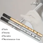 Penny Tin Whistle Small Bore Whistle 6 Holes Irish Whistle Flute Penny Tin Whistle Dizi Musical Instrument Flauta Piccolo C Key - Image 5