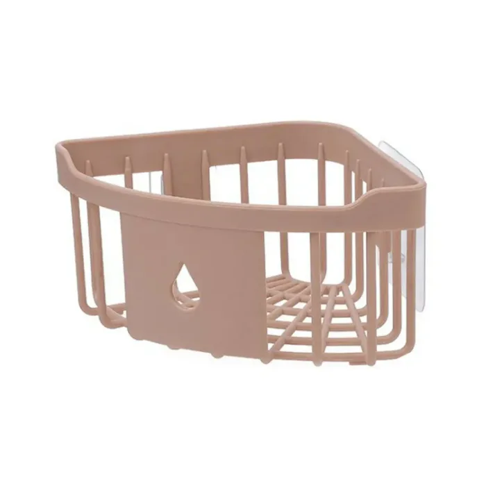 Kitchen Free Hole Shelf Bathroom Bathtub Wall Mounted Storage Rack Organizer Accessories Shower Corner - Image 10