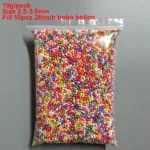 10g 2.5-3mm Foam Beads Colorful Styrofoam Beads Foam Balls Arts Crafts Party Decorations Gift Boxes Vase Bobo Ballon Fillter - Image 18