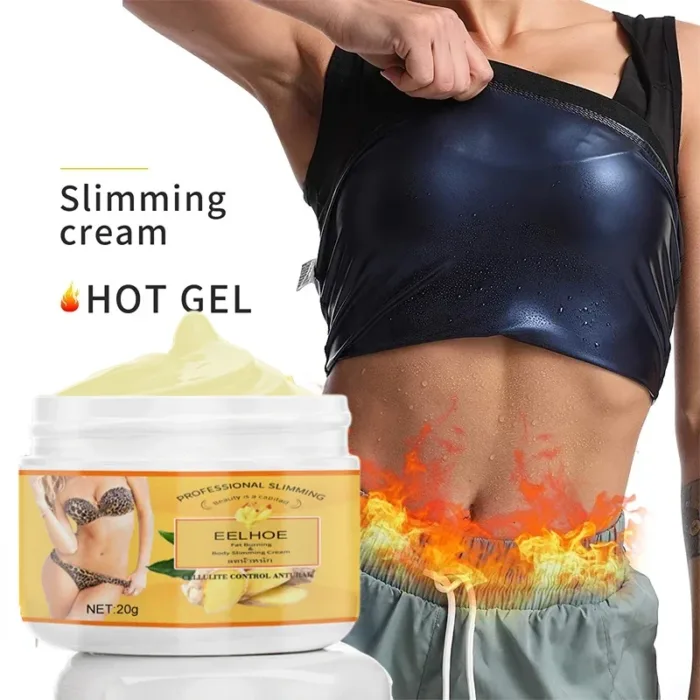 Fast Belly Fat Burner Slimming Cream Abdominal Muscle Body Firming Cream Weight Loss Anti-Cellulite Health Care Spa Massager - Image 8