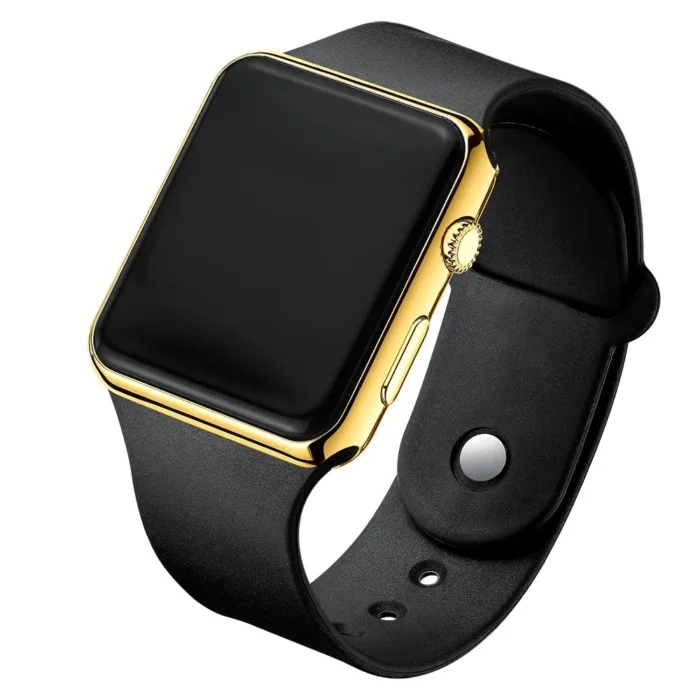 2024 Fashion Sport Digital Watch Women Men Square LED Watches Silicone Belt Electronic Women Digital Watches Clock Montre Femme - Image 8