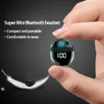 SK18 Heavy Bass Headphones Wireless Bluetooth Earphones Sleeping Headset With Mic Noise Reduction Mini Earbuds For Xiaomi Redmi - Image 2