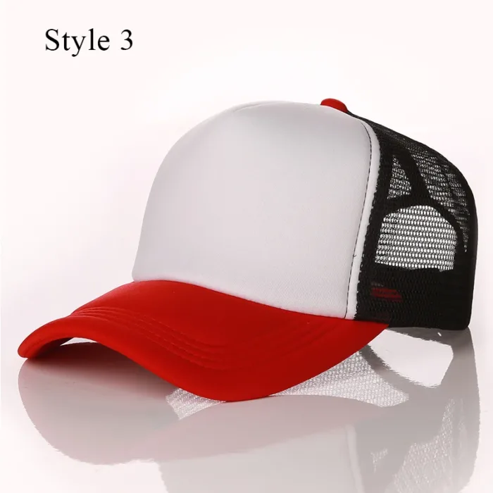 Classic Fashion Baseball Cap High Quality Travel Cap Summer Mesh Baseball Cap Breathable Men Women Hip Hop Hat Parent-child Caps - Image 12