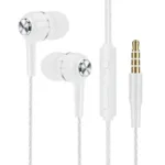 Universal 3.5mm Wired Headphones Sport Earbuds with Bass Phone Earphones Stereo Headset with Mic volume control Music Earphones - Image 5