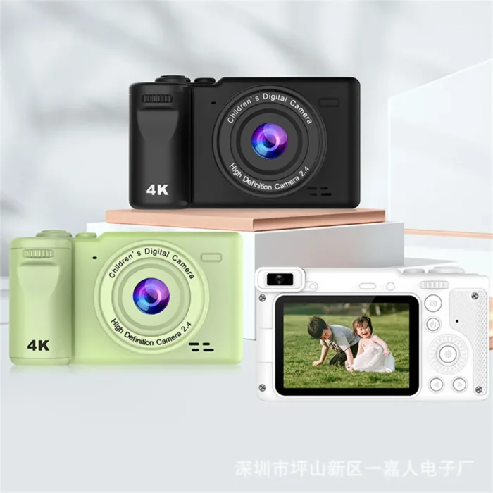 HD 1080P 2.4 inch digital Camera Dual Reflection with 8x Zoom for Adults and Children 400MAH Battery Taking Photos - Image 1