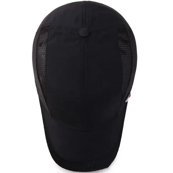 Summer Outdoor Sports Quick-Drying Mesh Baseball Cap Yuda Men Cap Simple Solid Color Hat - Image 4