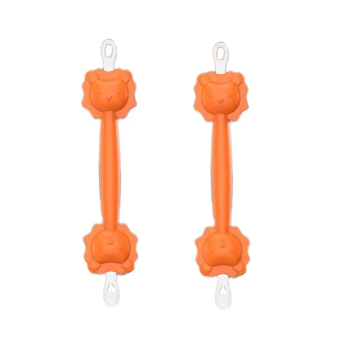 2pcs Cartoon lion baby nose cleaning stick baby ear cleaning tool nose scoop ear scoop nasal cavity cleaning baby essentials - Image 7