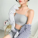 Women Cotton Underwear Tube Top Bra Ladies Thread Bra Comfort Up Women Sports Bra Sexy Top Female Crop Top Sexy Lingerie - Image 7