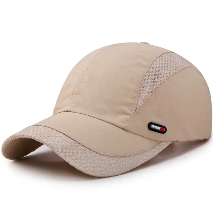 Summer Outdoor Sports Quick-Drying Mesh Baseball Cap Yuda Men Cap Simple Solid Color Hat - Image 11