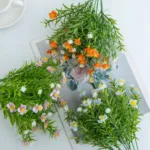 Artificial flower plant babysbreath Little Daisy Diy Christmas Festival party Home Outdoor Garden Decor Wedding bridal bouquet - Image 2