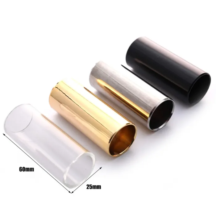 Miwayer Slider 60MM High Guitar Slide Bar Stainless Steel Metal/Glass Finger Slides Ukulele String Instruments Guitar Accessorie - Image 4
