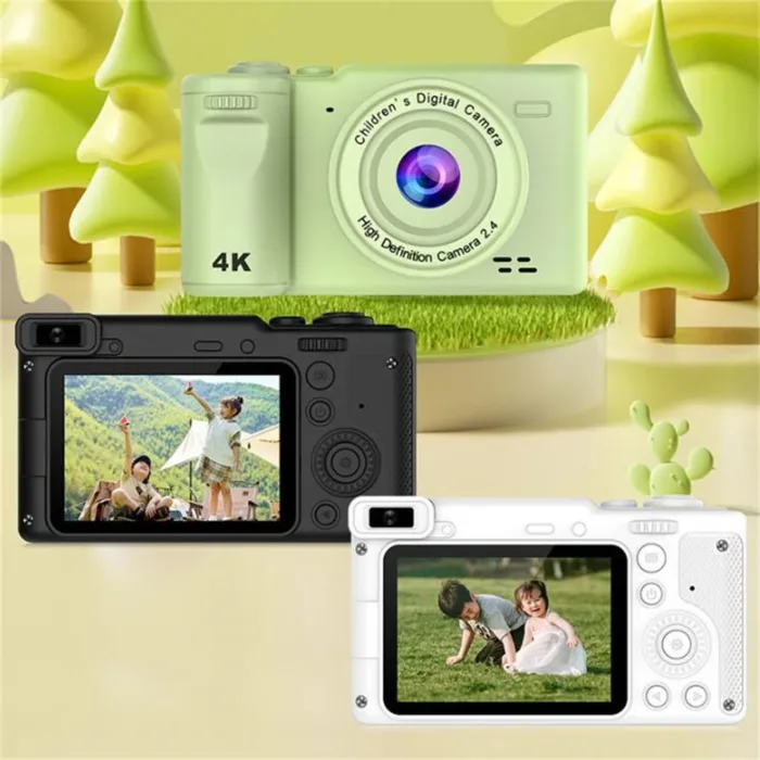 HD 1080P 2.4 inch digital Camera Dual Reflection with 8x Zoom for Adults and Children 400MAH Battery Taking Photos - Image 3
