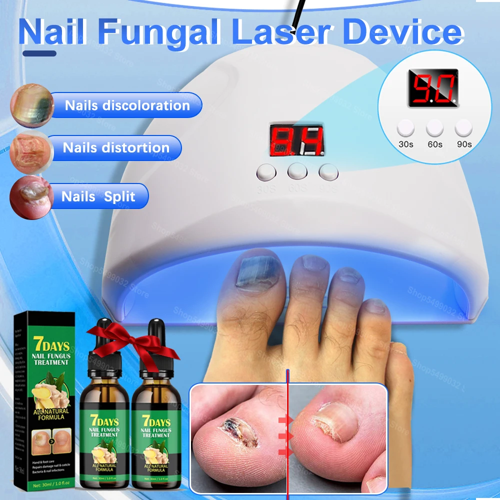 S7975ed7ae8fd46bc94fc3c6ff81c9a97J.webp Fungal Nail Laser Device Repair Fast Nails Fungus Treatment Toenail Fingernail Feet Care - Image 1