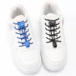 No Tie Shoe Laces Suitable for All Shoes Round Spring Lock Elastic Shoelaces Quick Wear in 1 Second Hiking Sports Lazy Shoelace - Image 4