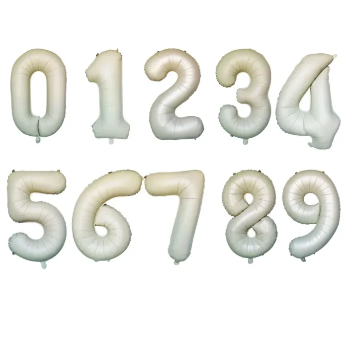 32 inch Large Gold figure Balloons 18 20 30 40 50 60 70 80 90 years adult Birthday Anniversary Decoration Number Balls Supplies - Image 10