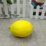 Decorative Foam Fake Fruit Apple Lemon Peach Orange DIY Plastic Artificial Fruit For Home Decor Accessories Photography Props - Image 24