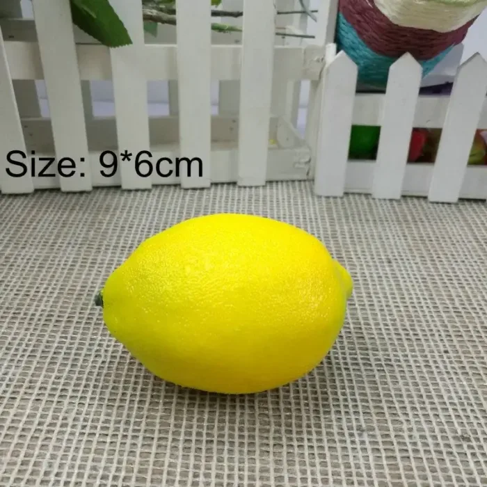 Decorative Foam Fake Fruit Apple Lemon Peach Orange DIY Plastic Artificial Fruit For Home Decor Accessories Photography Props - Image 24