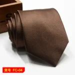 67 Styles Men's Ties Solid Color Stripe Flower Floral 7-8cm Jacquard Necktie Accessories Daily Wear Cravat Wedding Party Gift - Image 13