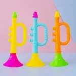 1PC Baby Music Toys Children Early Educational Montessori Musical Instruments Games for Kids Music Trumpet Random Color Toy - Image 4